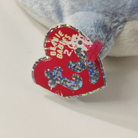 Ty Beanie Babies 2.0 Clipper The Dolphin Stuffed Animal Plush Toy with Hang Tags - Picture 7 of 8